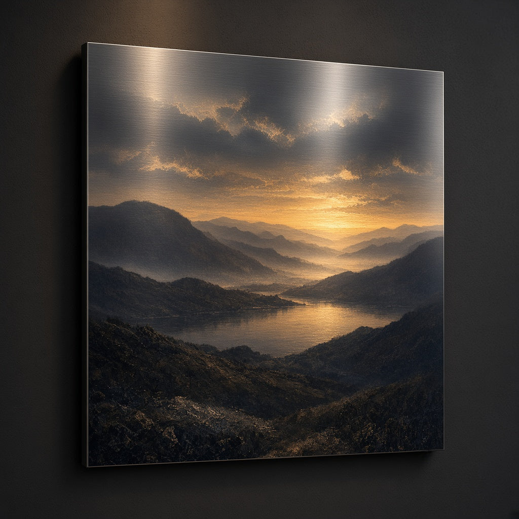 Dusk Hills · 12×16 Metallic Print