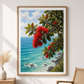 Pōhutukawa Coast · 12×16 Print